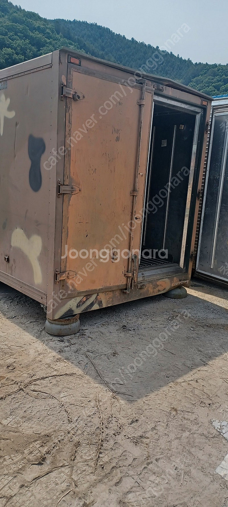 미군 컨테이너 공구 박스 간이창고 탑차 공구선반 창고 알루미늄--9